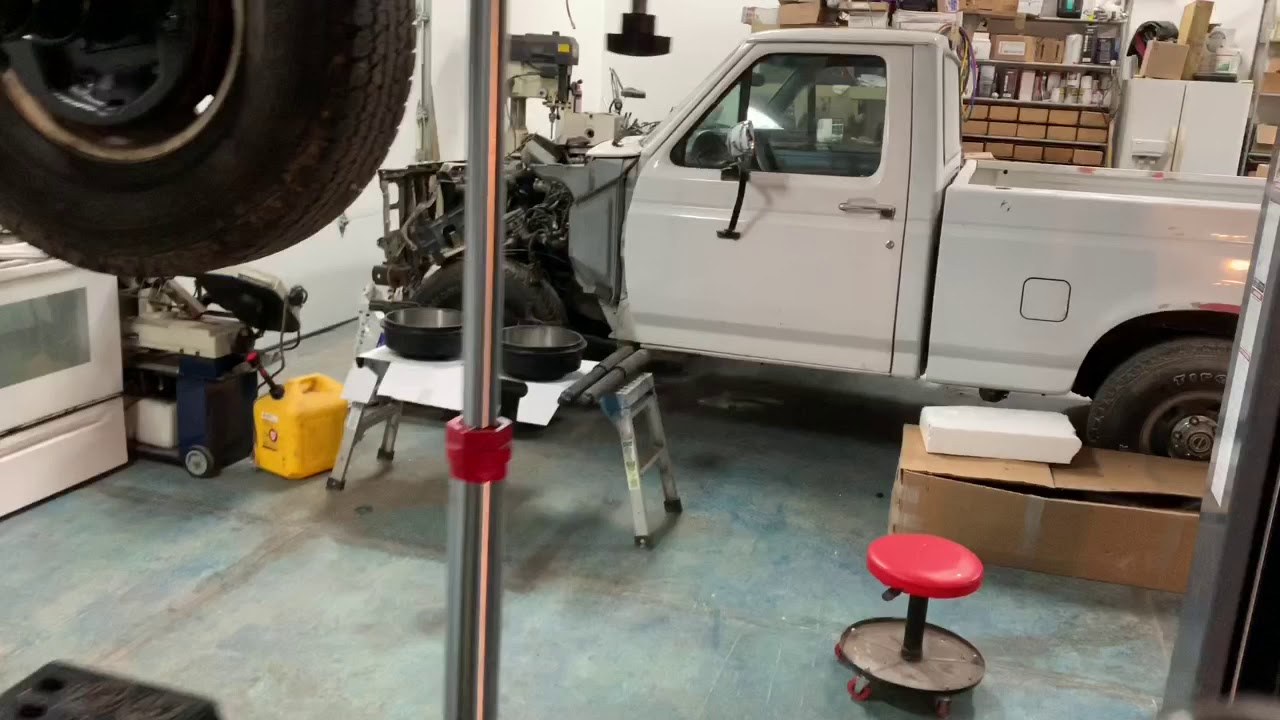 1996 OBS Ford F-250 Front Fuel Tank Install
