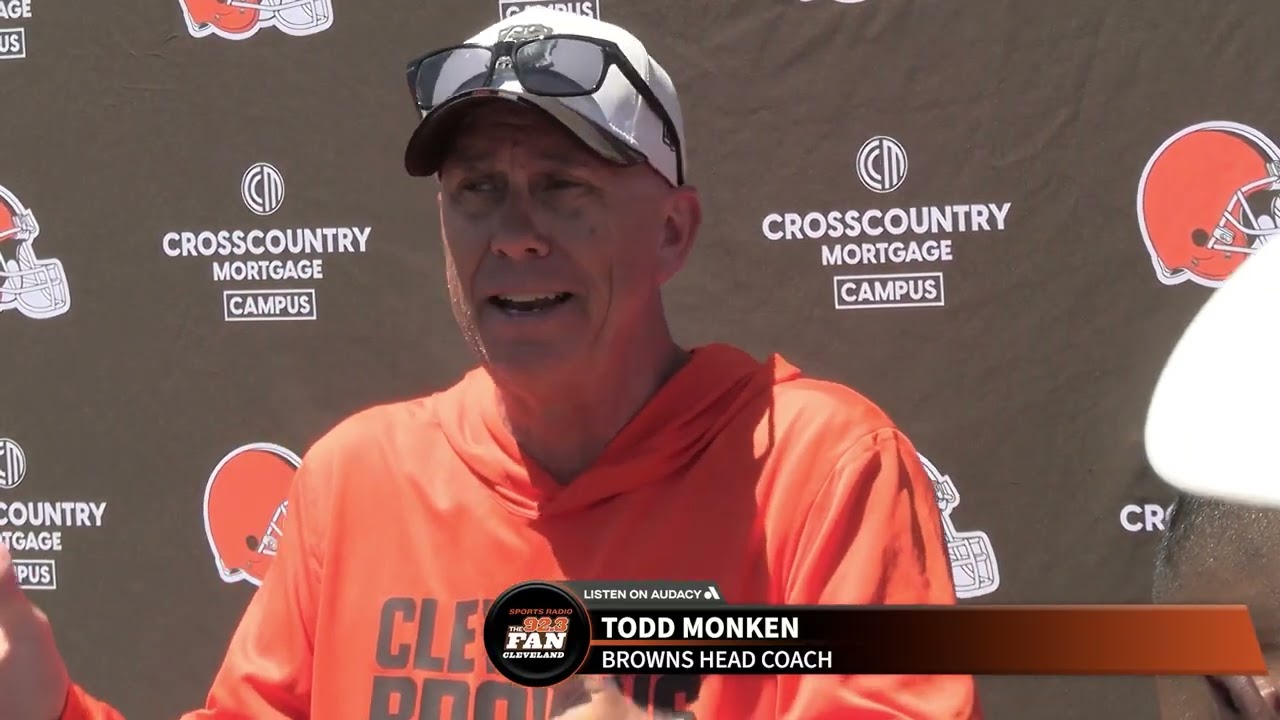 Browns HC Todd Monken on Myles Garrett trade, Jared Verse, QBs Deshaun Watson & Shedeur Sanders