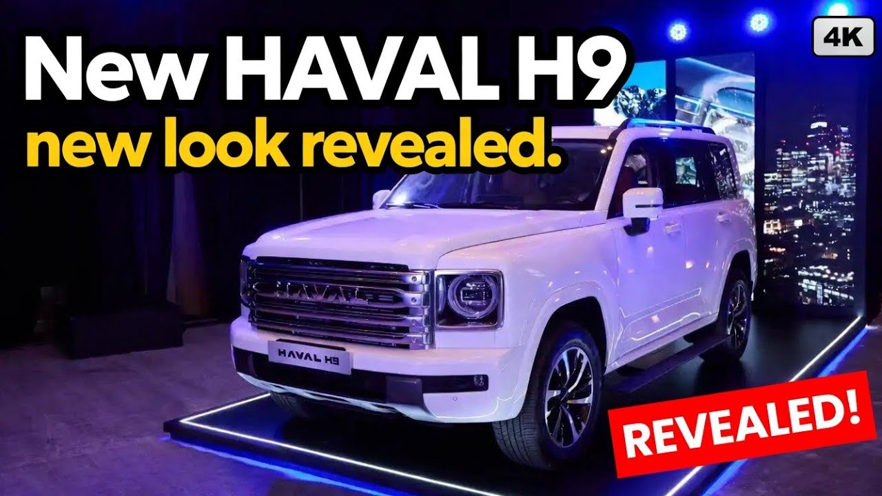Представлен новый дизайн HAVAL H9.
