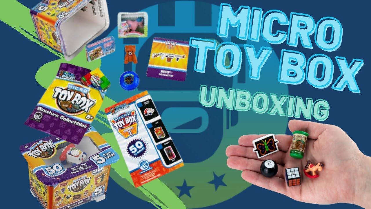 Micro Toy Box Unboxing Review | The Upside Down Robot