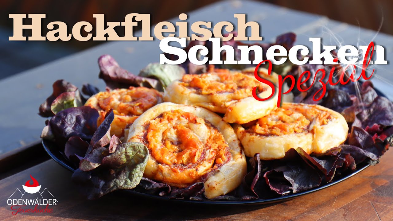 Hackfleisch-Schnecken Spezial - diese Zutat hättet ihr nicht erwartet