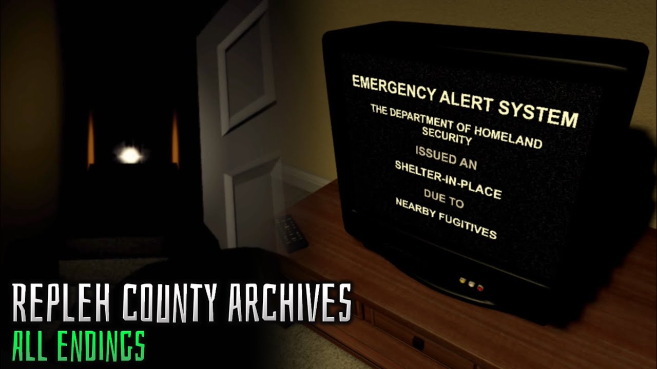 ROBLOX | REPLEH COUNTY ARCHIVES | All Endings (Full Walkthrough)