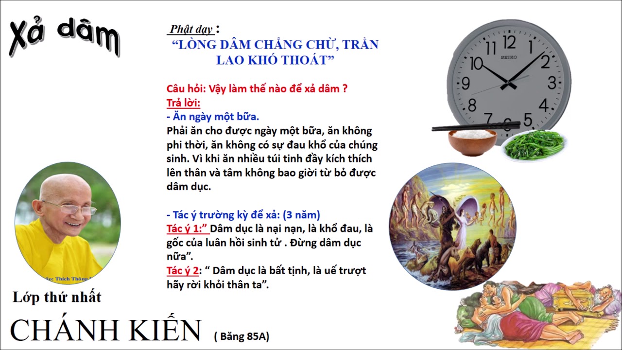 CHÁNH KIẾN (BĂNG 85A) -THÍCH THÔNG LẠC