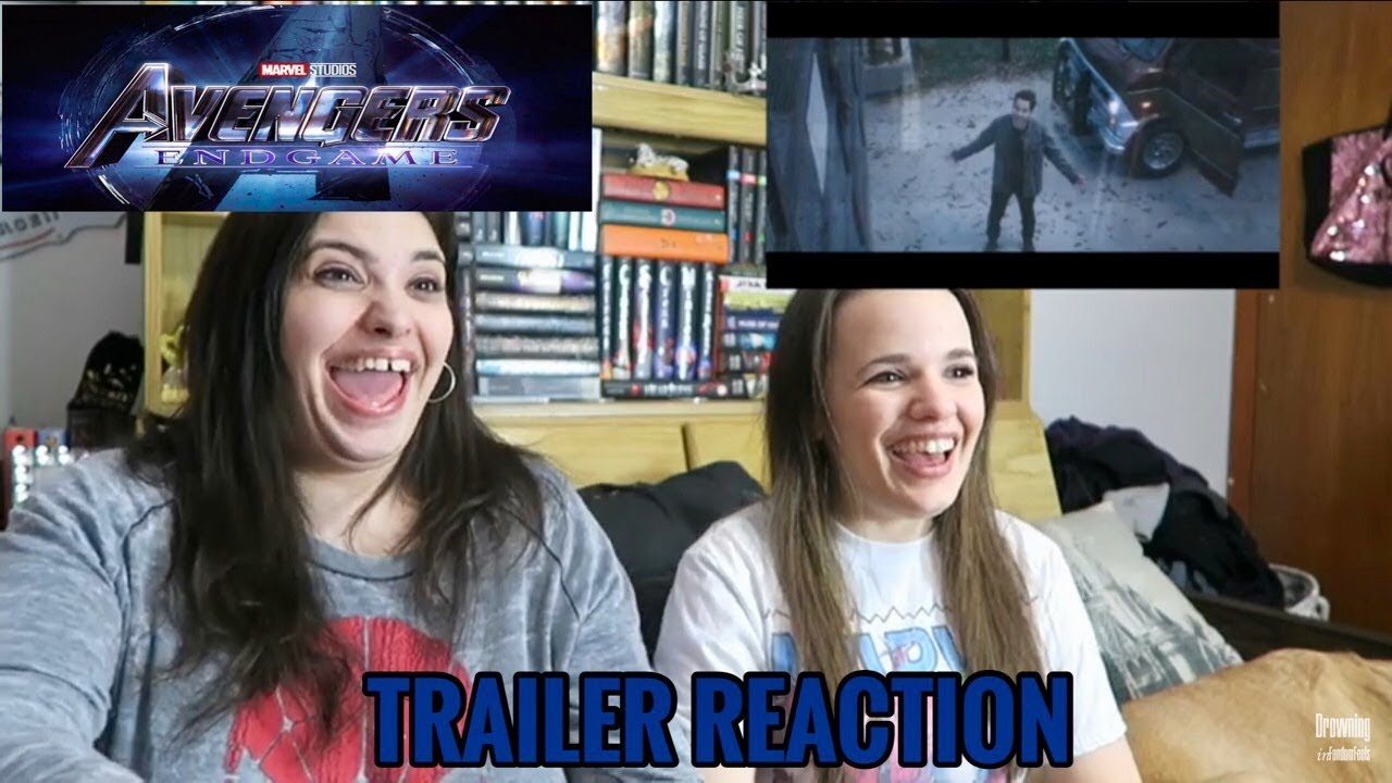 AVENGERS: ENDGAME OFFICIAL TRAILER REACTION