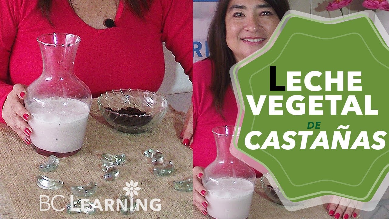 🌰 Leche vegetal de castañas🥛