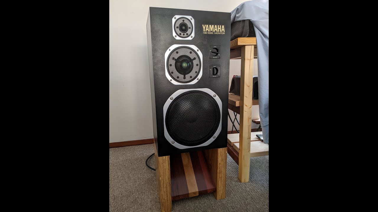 YAMAHA NS1000M MONITORS RESTORED