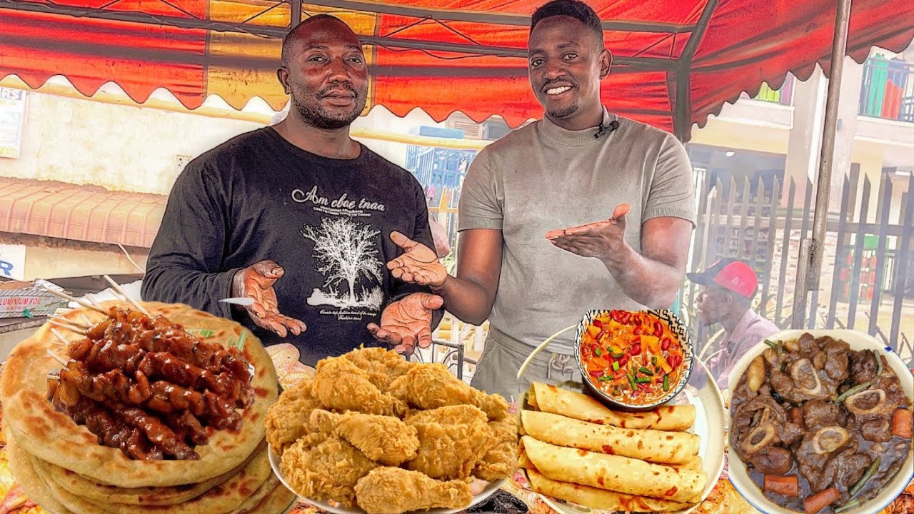Delicious Street Food in Uganda,Africa