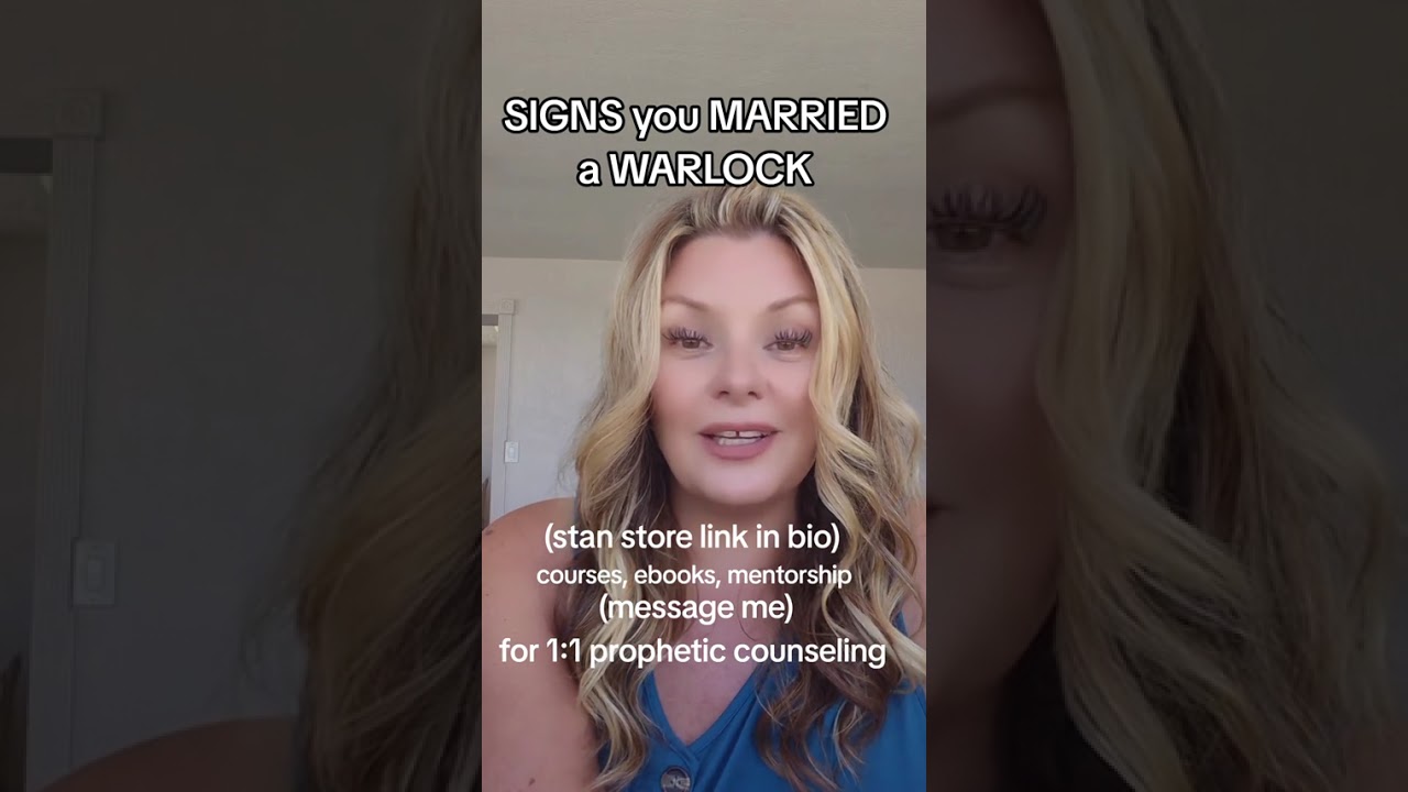 Signs you married a Warlock 