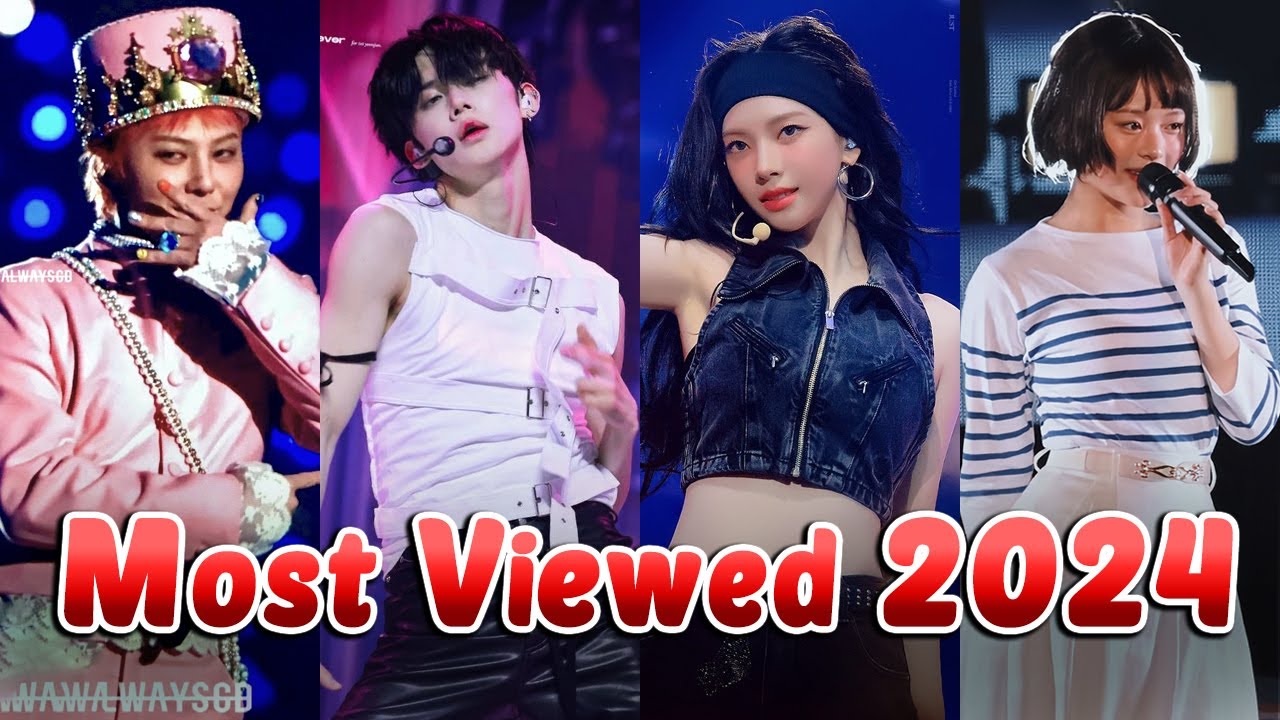 The Most VIEWED KPOP FANCAMS of 2024! TOP100