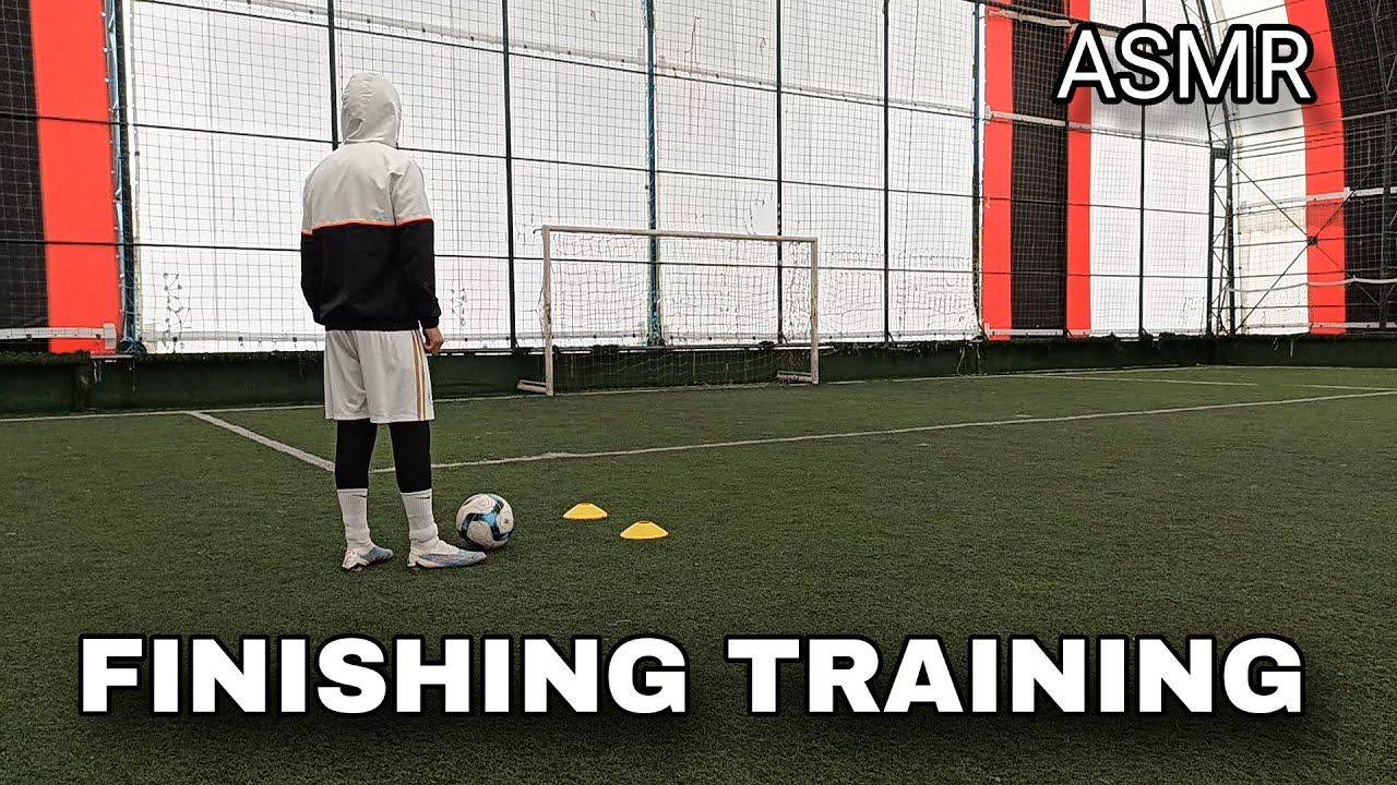 Finishing Training Session For Footballers