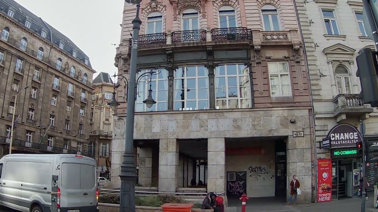 Astoria - The most beautiful places in Budapest - January 2023 - WalkinGo Budapest, Hungary