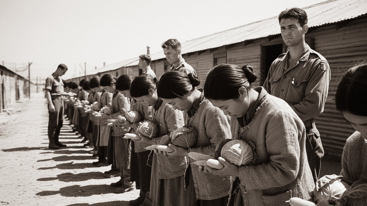 Female Japanese POWs Wept Over Fresh Vegetables — First in Two Years