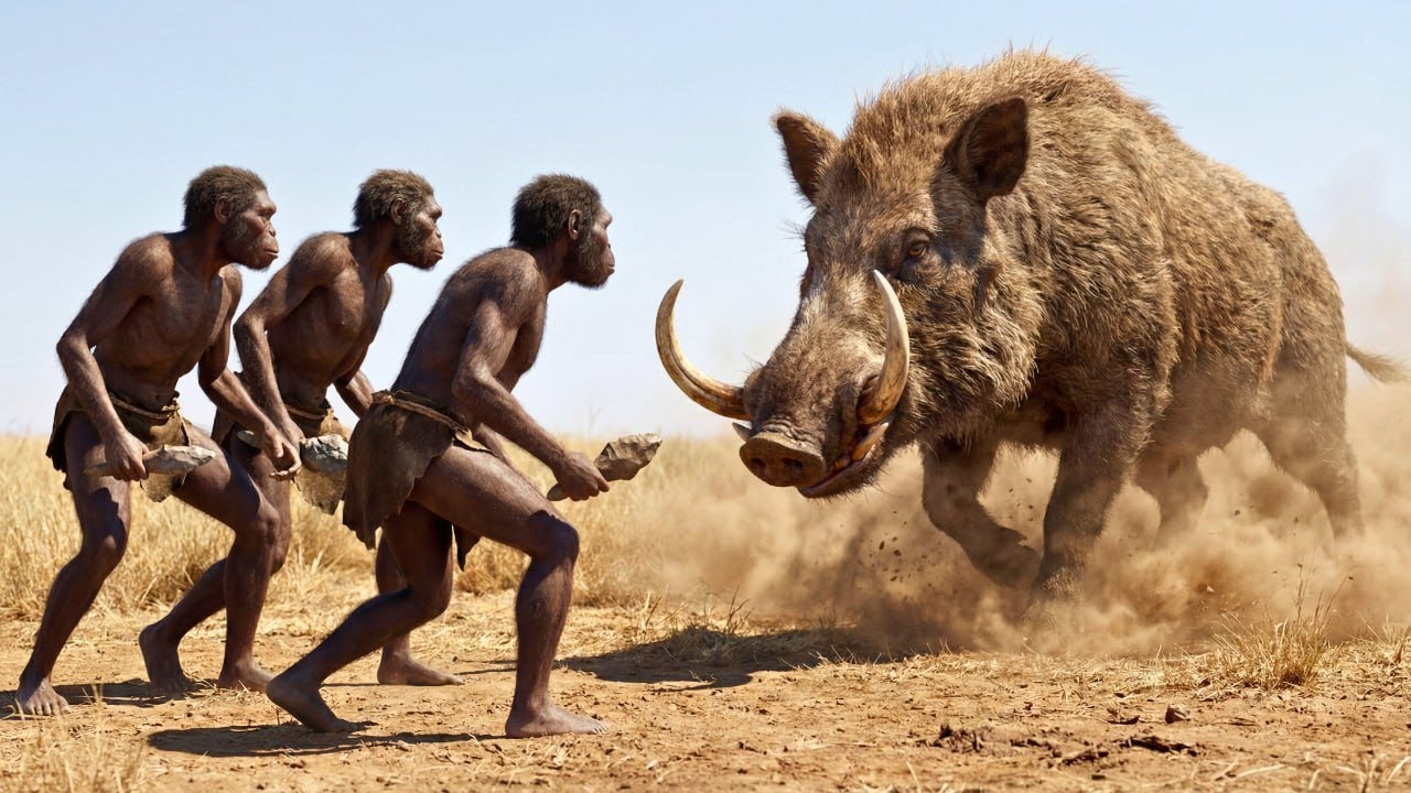 Life 4.7 Million Years Ago | How Group Hunting Changed Human Evolution Forever