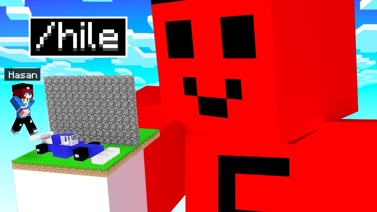 HASANI YAPI KAPIŞMASINDA HİLELİ BLOK İLE TROLLEDİM !! - Minecraft
