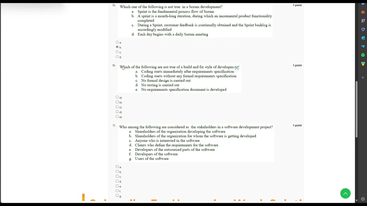 NPTEL Software Engineering Week 3 Assignment Solution August 2024 | IIT Kharagpur