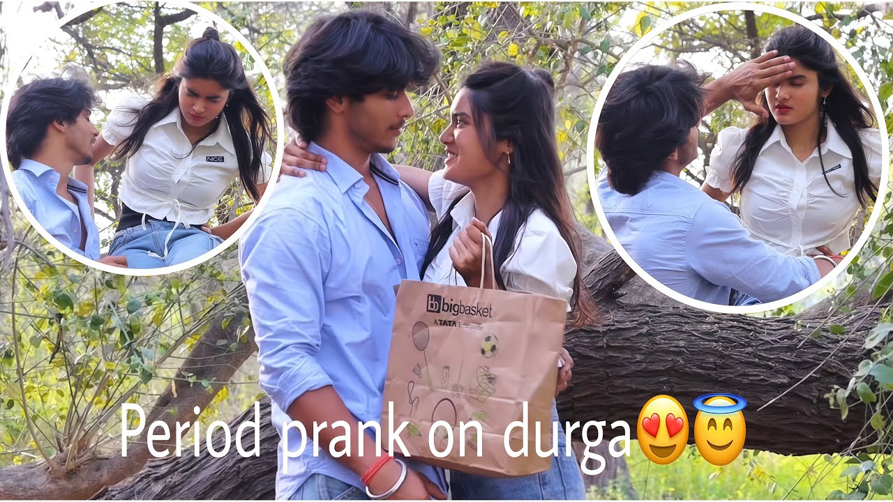 Period prank gone wrong 😑 #ichchha #trending #viral #acting #youtube #couple #prank 