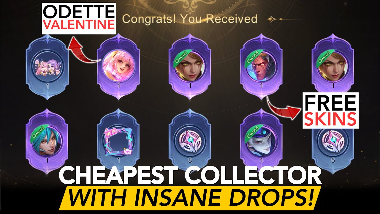 HOW MUCH FOR ODETTE VALENTINES SKIN⁉️😍🎀 ONLY COA ⭐️ NO DIAMOND 💎 REQUIRED 