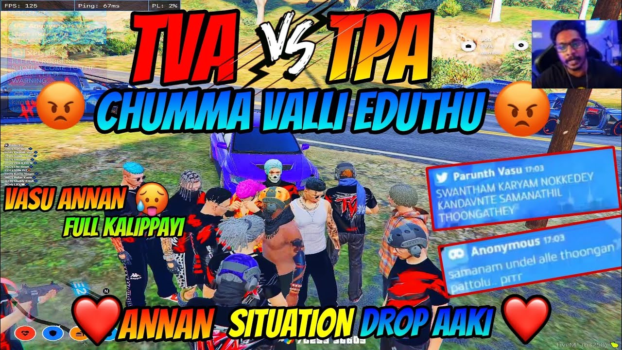 TVA VS TPA situation aayi 🥵vasu അണ്ണനെ ചുമ്മാ ചൊറിഞ്ഞു 😡അണ്ണൻ full കലിപ്പായി 🥵annan situation droped