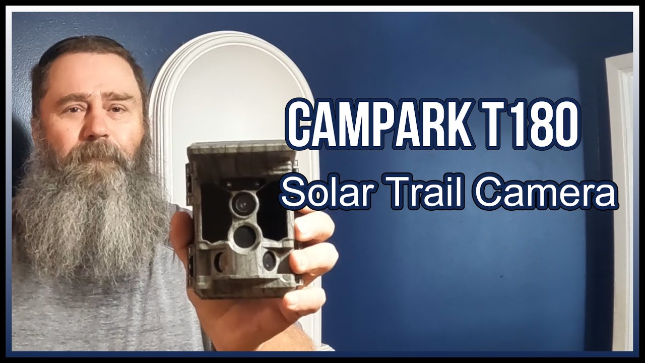 CamPark T180 Solar Integrated Trail Camera - Unboxing, Setup and Review