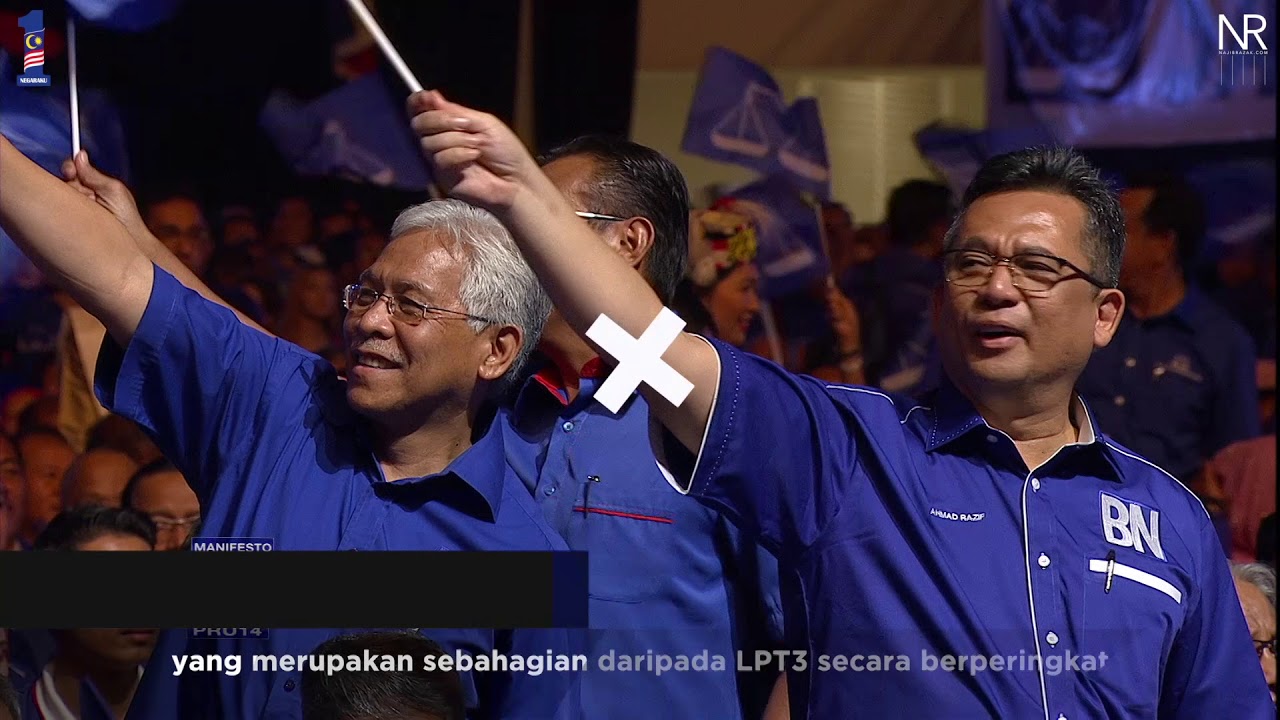 Manifesto Barisan Nasional : Pengumuman Khas Untuk Negeri Negeri Semenanjung Malaysia