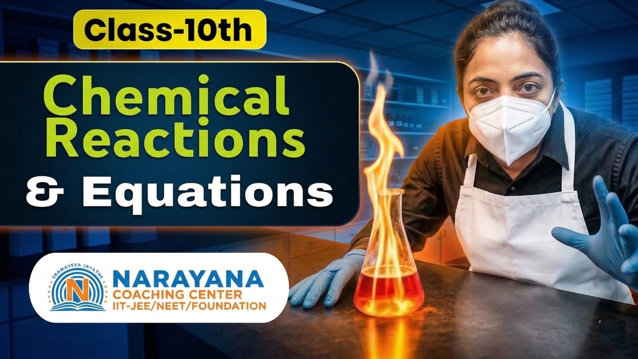 Chemical Reactions & Equations Class 10 | NCERT Covered + Foundation