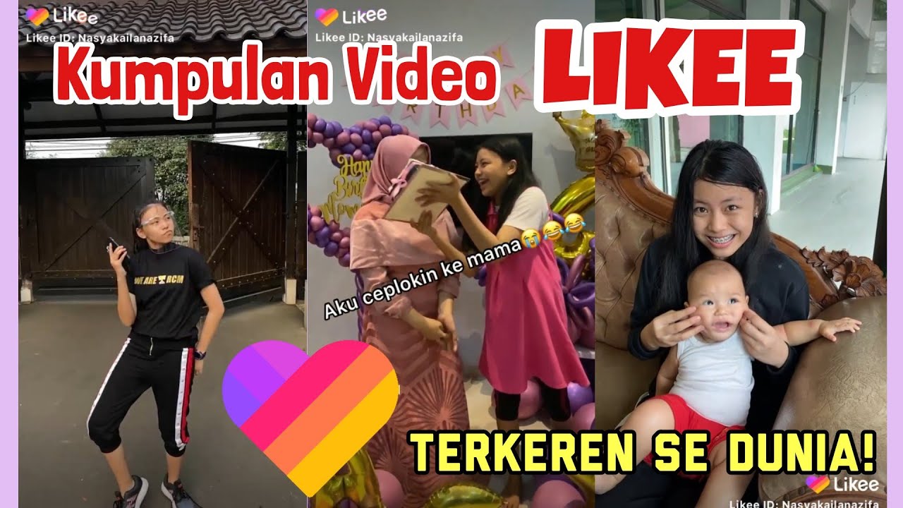 Kumpulan Video LIKEE Nasya kaila Nazifah TerCans guys
