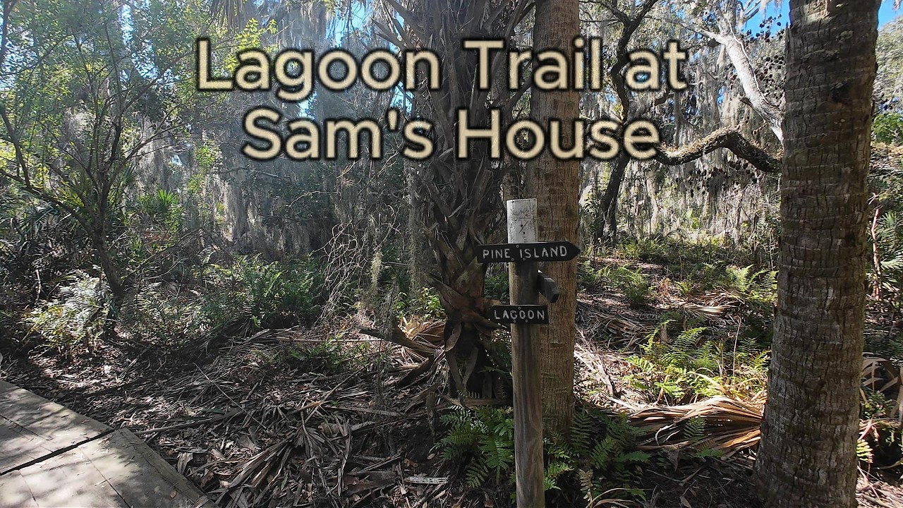 Lagoon Trail at Sam's House- Merritt Island Florida