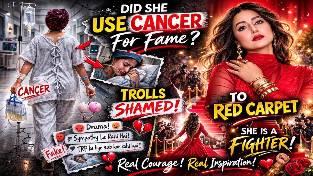Did Hina Khan Use Cancer For Fame #hinakhan #cancer #trending #shorts #bollywood 