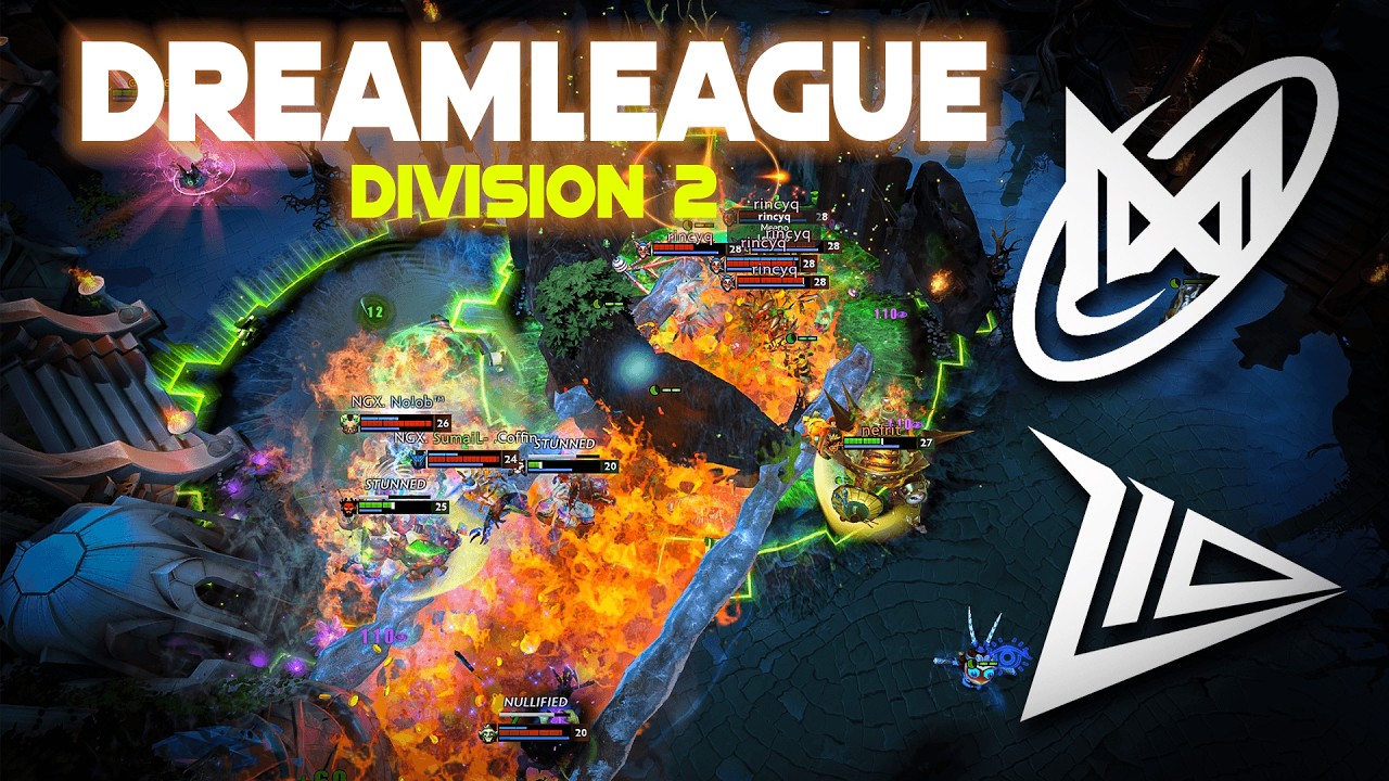 NIGMA vs TENACITY █ Lower Bracket - Road to Grand Final! █ DreamLeague Div 2 - Season 3 | Dota 2