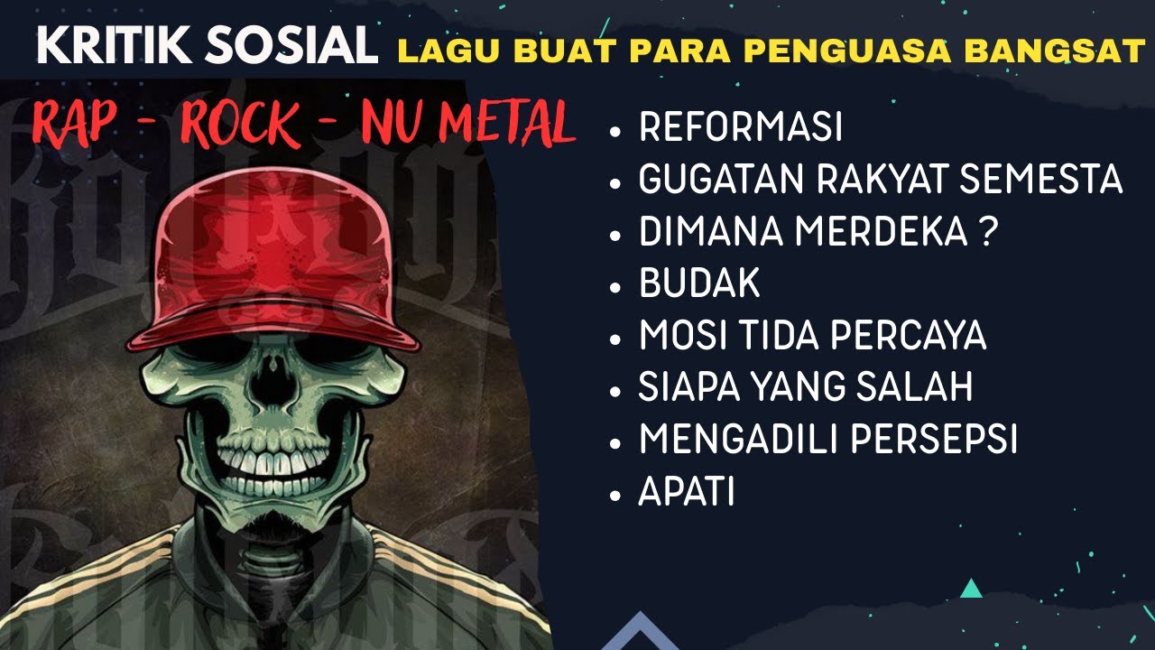 🎤 KRITIK SOSIAL PEDAS! | Album RAP ROCK NU METAL untuk Para Penguasa Bangsat 🔥