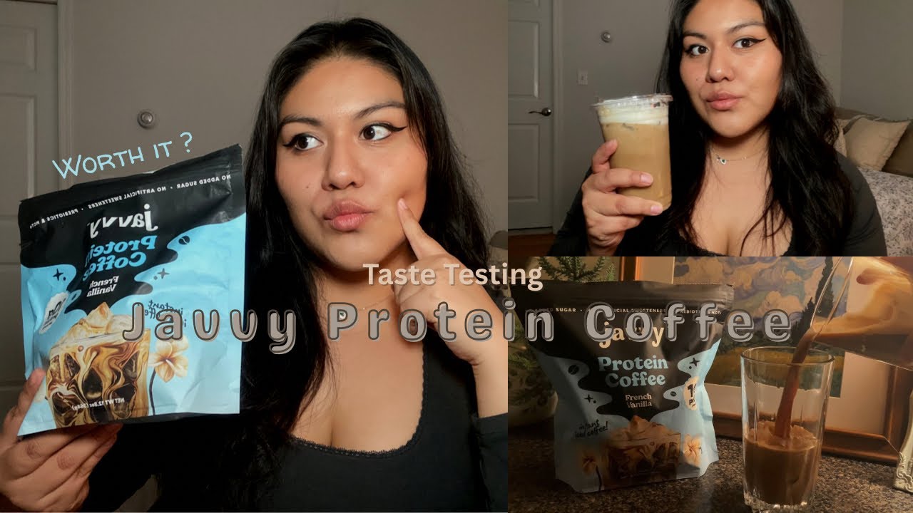 Taste Testing | Javvy Protein Coffee ☕️But Is It Actually Good? #morningroutine #morningcoffee 