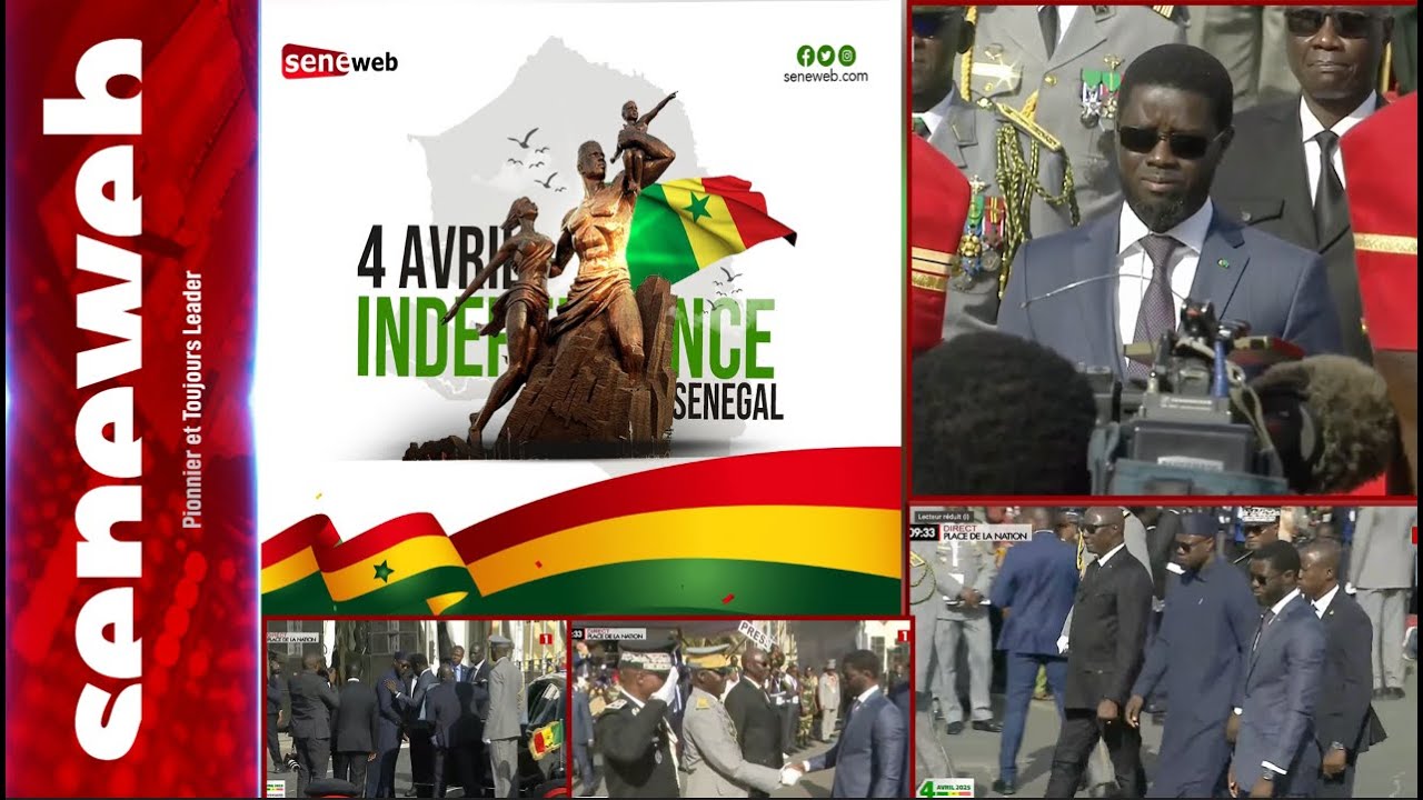 65éme FÊTE DE L’INDÉPENDANCE DU SÉNÉGAL – VENDREDI 04 AVRIL 2025