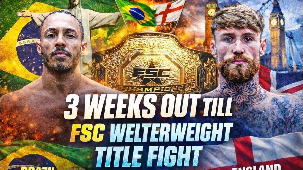 3 weeks out until my world title fight               Inside the camp