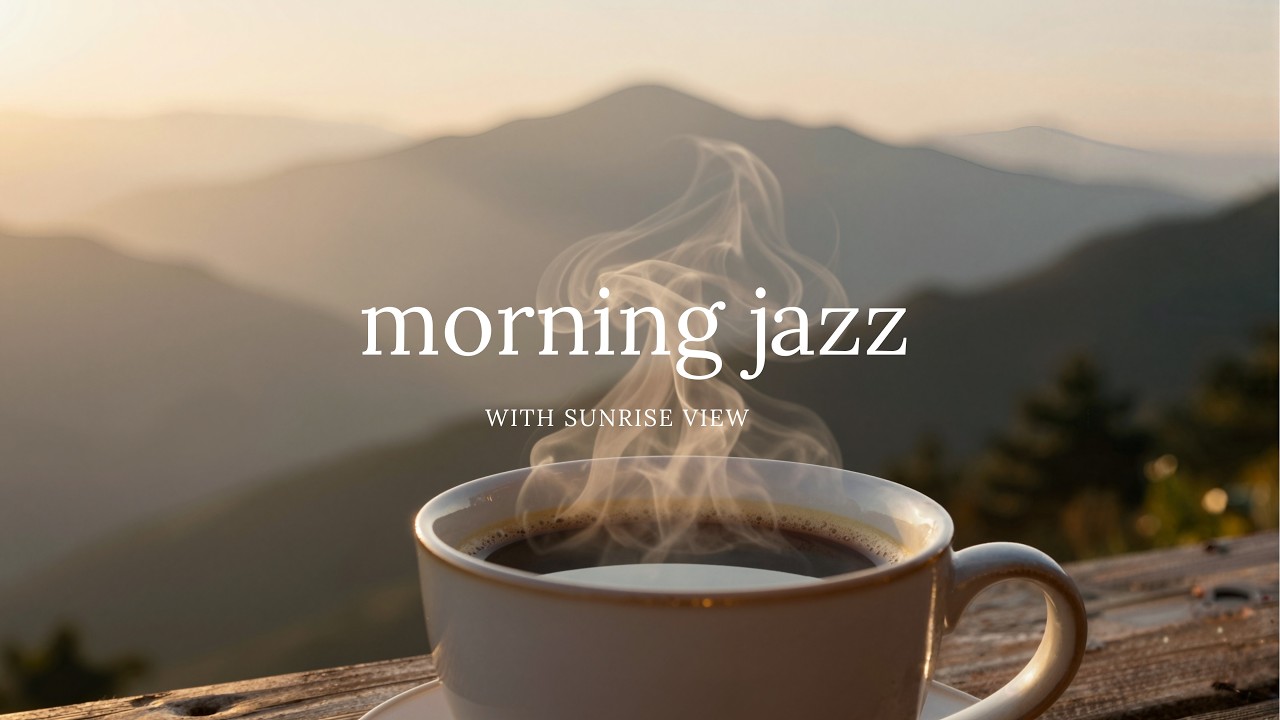 MORNING JAZZ CAFE ☕ Smooth Jazz & Bossa Nova for Relaxing, Studying & Positive VibesMy Movie