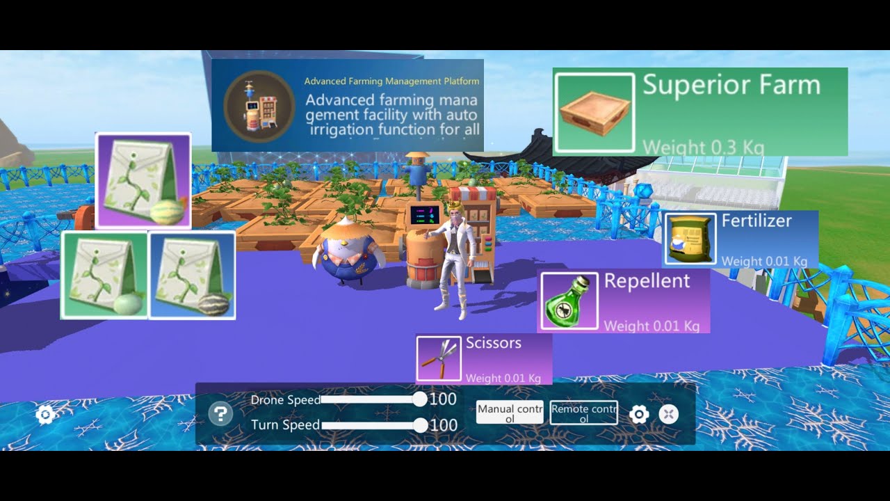 Utopia origin: How start advanced farming and get many farming coins. start Black Cantaloupe