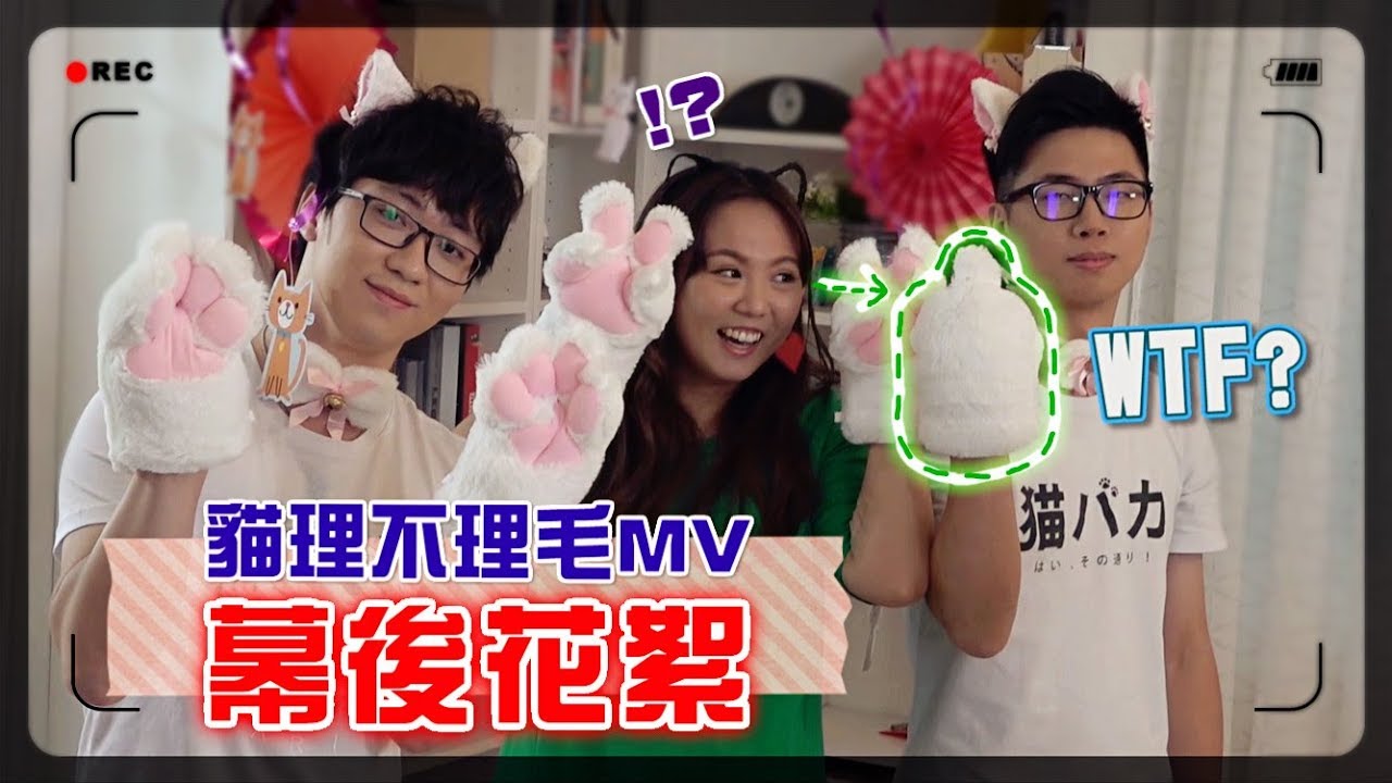 【魚乾】幕後花絮 - 貓理不理毛MV拍攝！喵喵舞蹈募集中ฅ•ω•ฅ