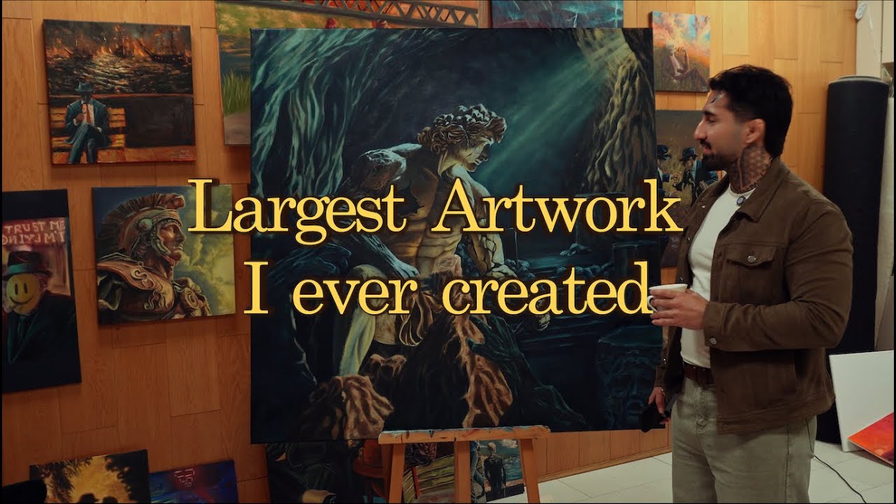 My biggest painting ever