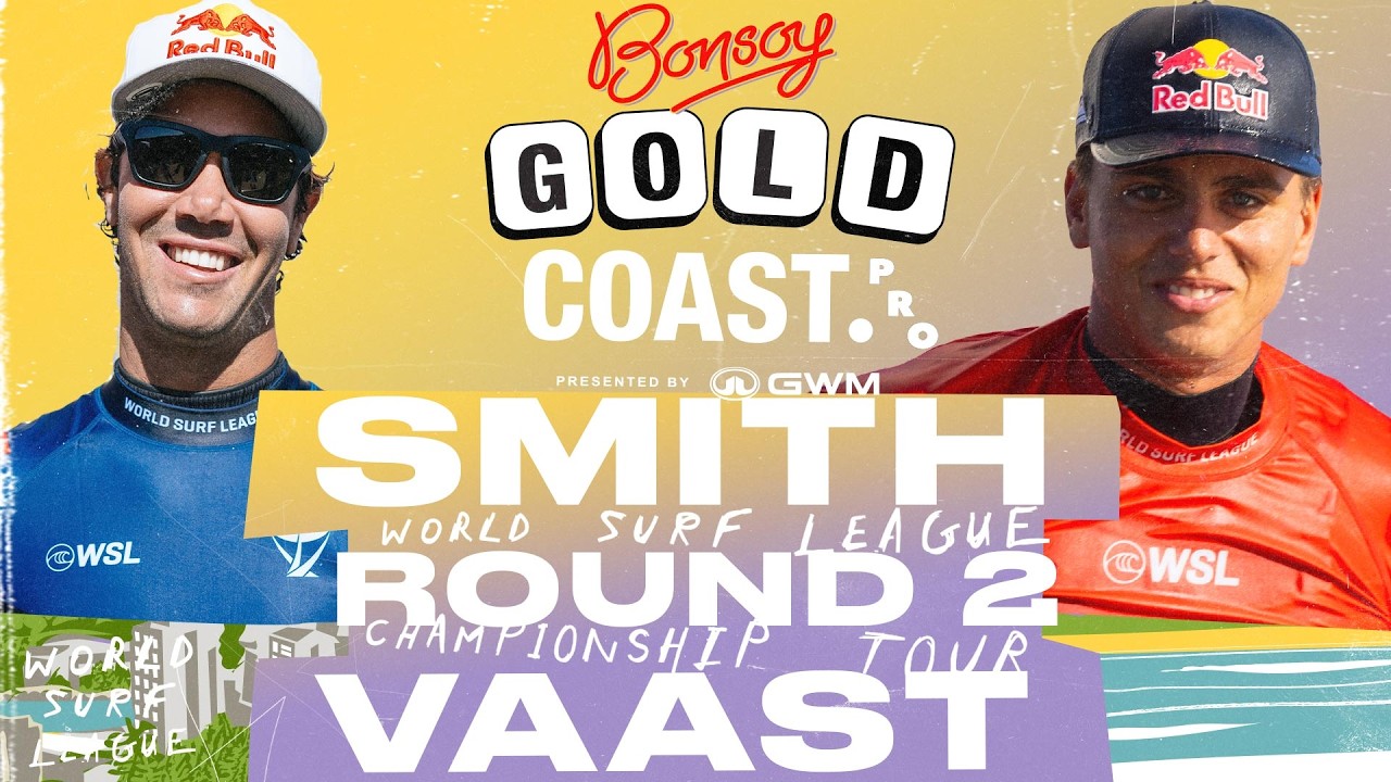 Kauli Vaast vs Jordy Smith | Bonsoy Gold Coast Pro presented by GWM 2026 - Round 2