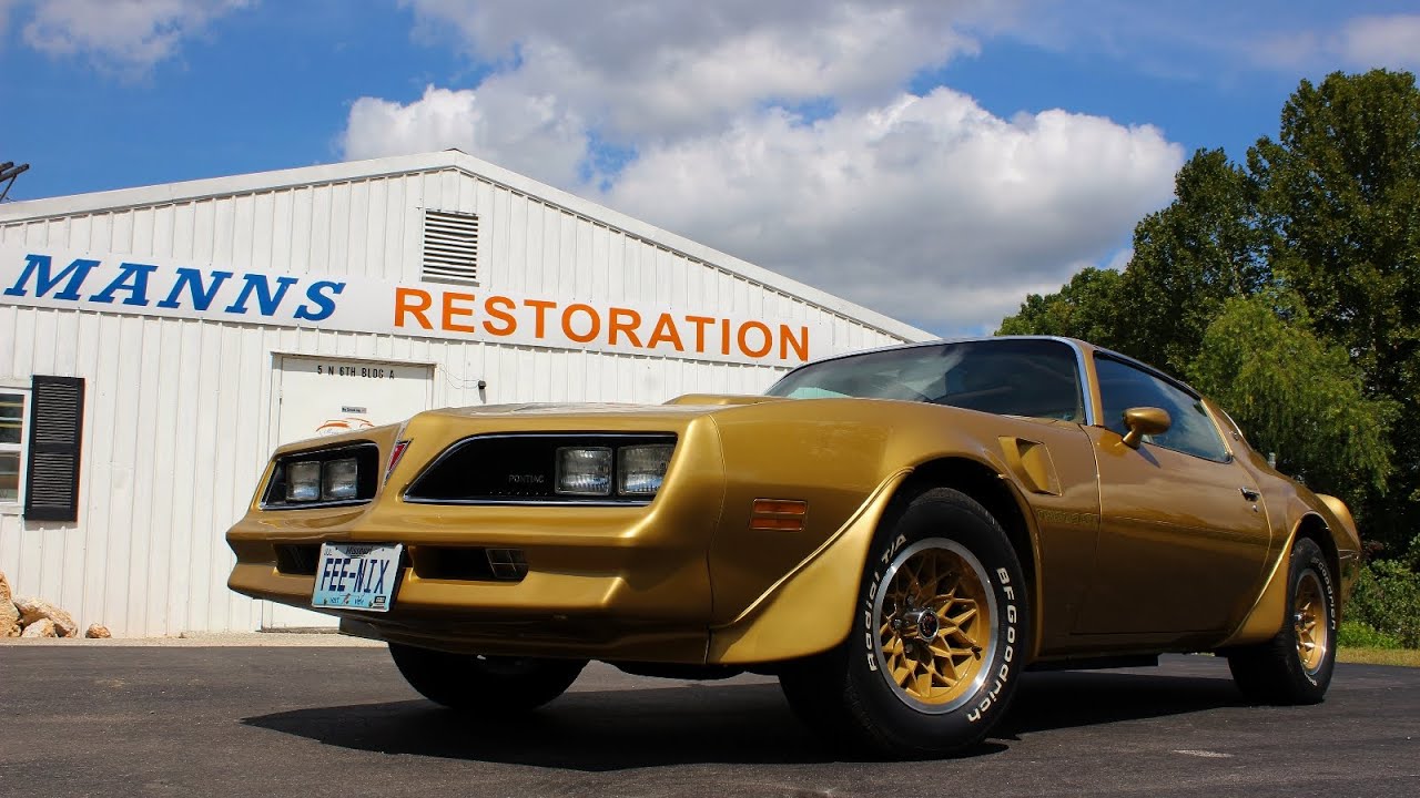 Test Driving 1978 Pontiac Trans Am 455 V8 - Manns Restoration