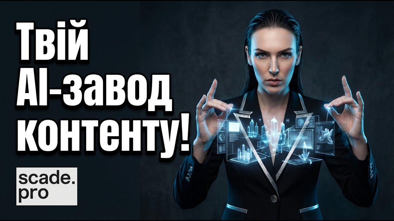 🤯 SCADE PRO: Твій AI-завод контенту!