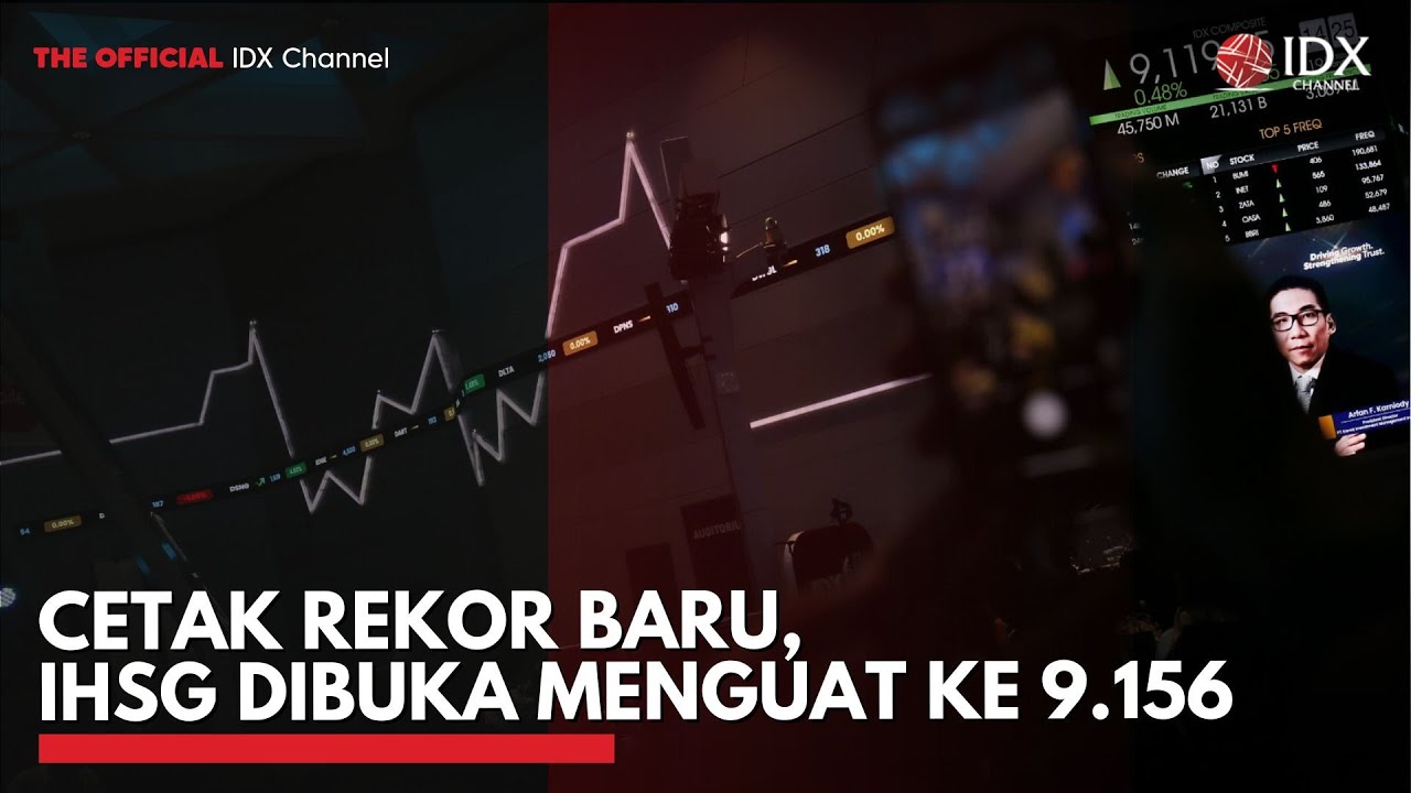 Cetak Rekor Baru, IHSG Dibuka Menguat ke 9.156!  | MARKET BUZZ