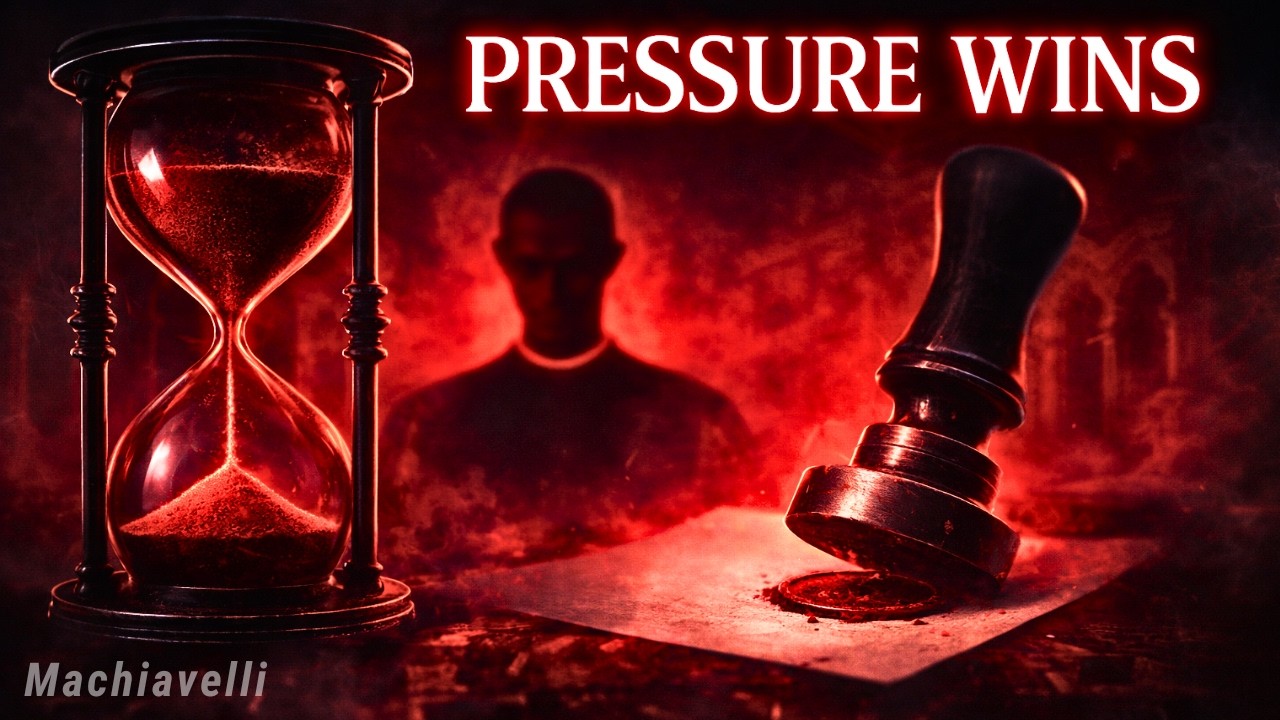 Success Doesn’t Come From Desire, It Comes From Pressure - Machiavelli