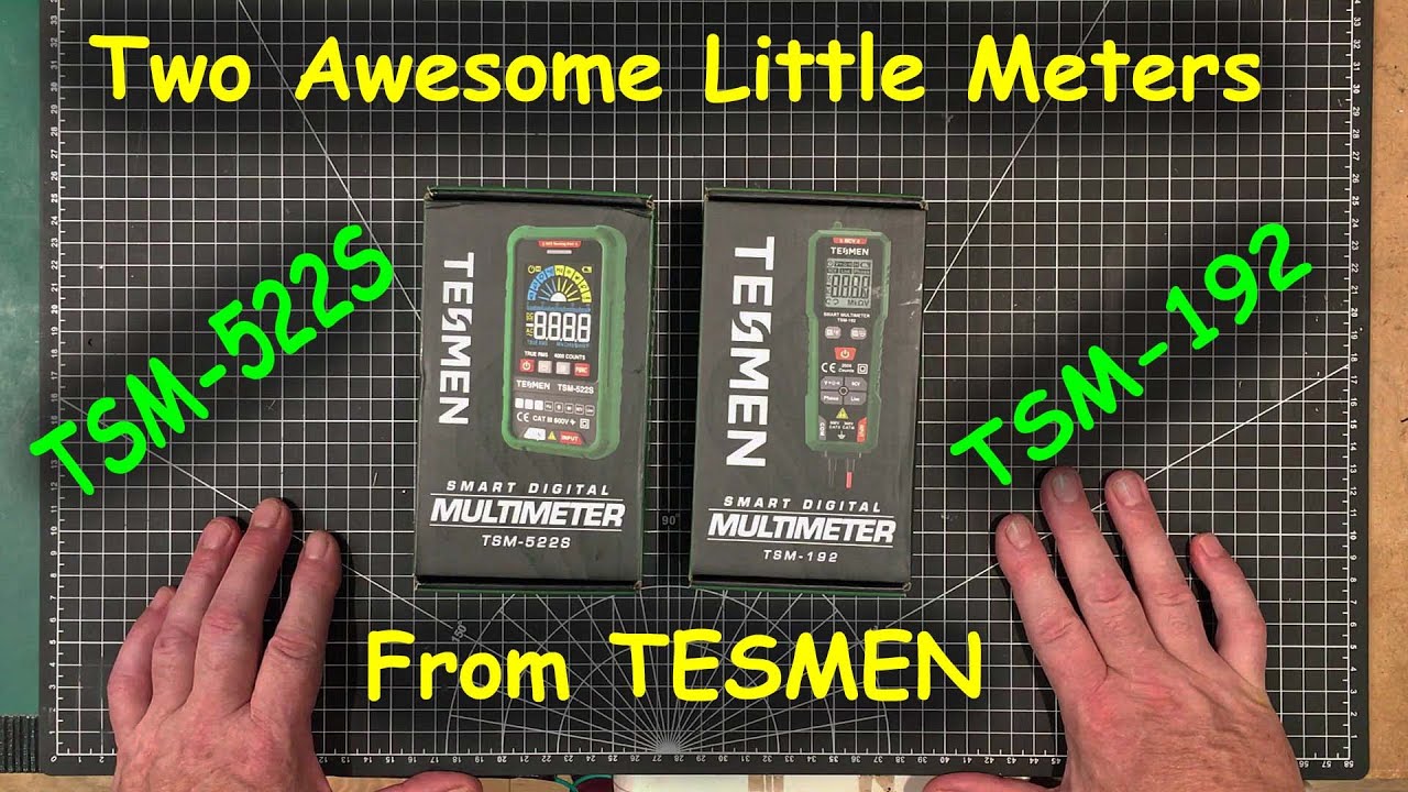 Uni-Byte 0212 - Two TESMEN DMMs for the HANDYMAN.  TSM-522S & TSM-192
