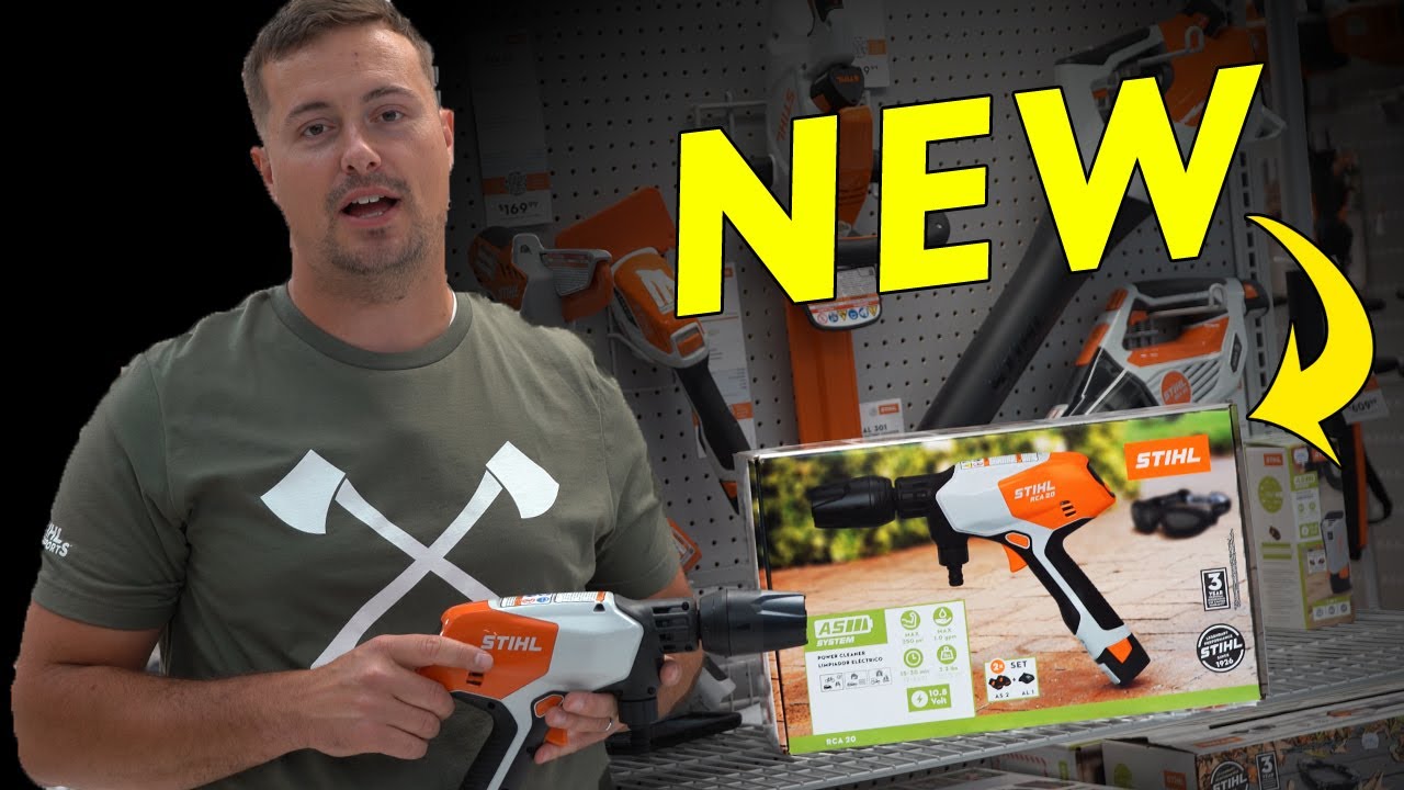 НОВЫЙ очиститель Stihl RCA 20 Power Cleaner!