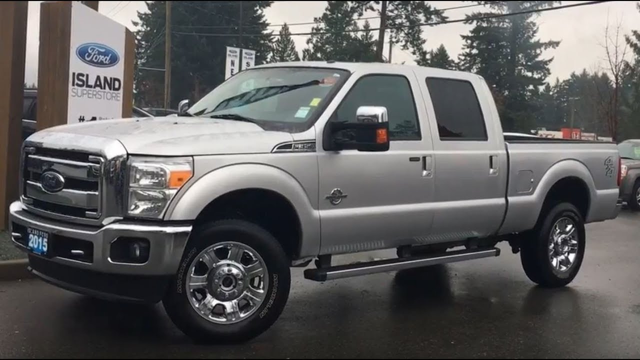 2015 Ford Super Duty F-350 SRW Lariat, Heated/Cooled Seats, Moonroof,  Leather Review   - Isl