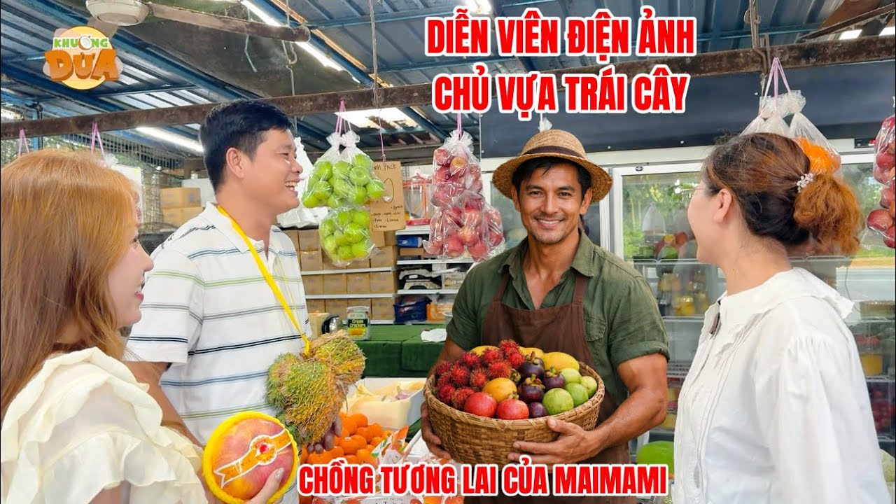Khương Dừa mừng khi Maimami gặp chồng tương lai người Indonesia là diễn viên, chủ vựa trái cây
