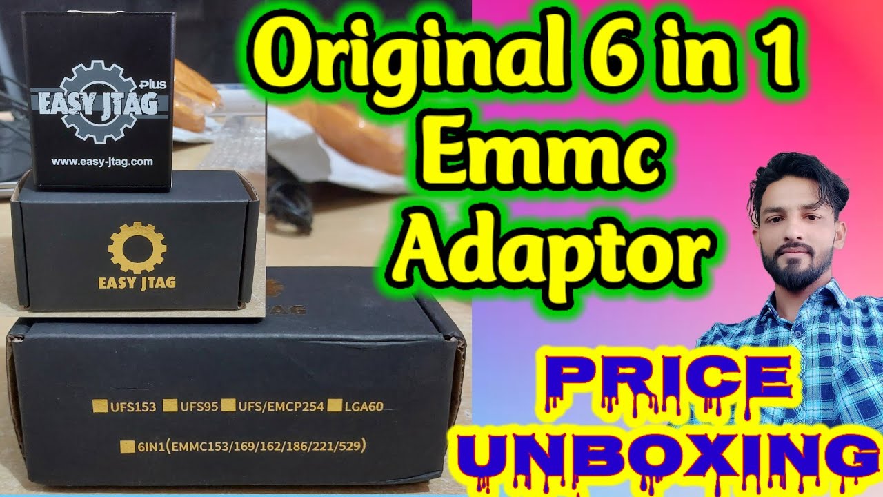 Easy Jteg Original Emmc Adapter 6 in 1 Unboxing || buy || Price @GSMHEMANT