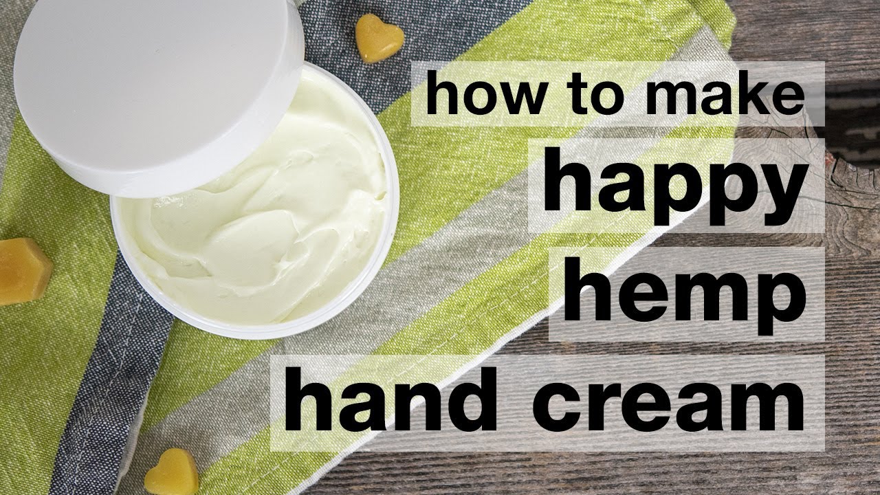 How to Make DIY Happy Hemp Hand Cream // Humblebee & Me
