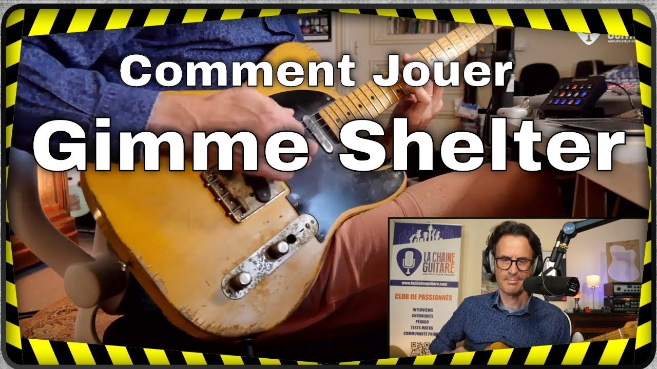 Gimme Shelter des Rolling Stones : comment jouer le riff mythique grace à Tim Pierce (v2)