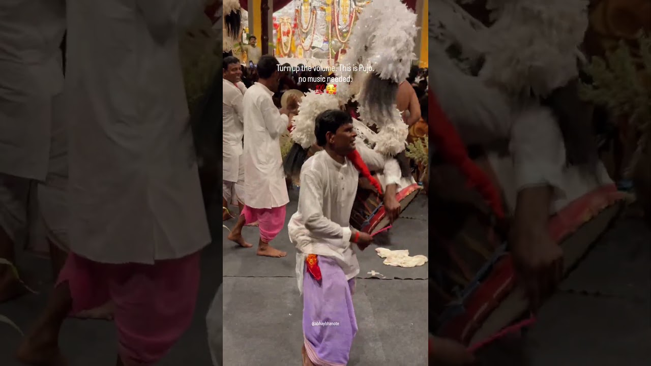 Turn Up The Volume. This is Pujo. No Music Needed 🥁🔊